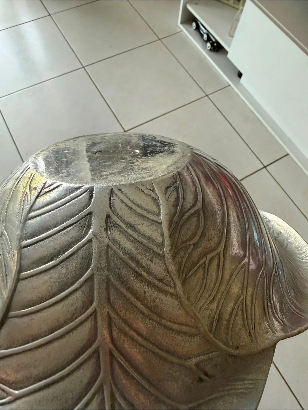 Arthur Court Elephant Covered Cast Aluminum Bowl 1979 Vintage Rare